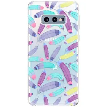 iSaprio Feather Pattern 01 pro Samsung Galaxy S10e (featpatt01-TPU-gS10e)
