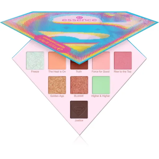 essence Superman paletka očních stínů odstín 02 Join the league 7 g