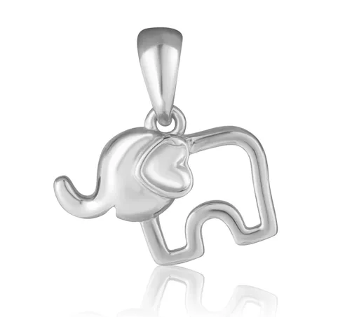 JVD Stříbrný přívěsek Slon SVLP1412XH20000