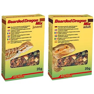 Lucky Reptile Bearded Dragon Mix Adult 35 g (4040483672017)