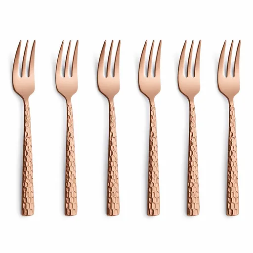Amefa 6dílna sada vidliček Felicity, růžová