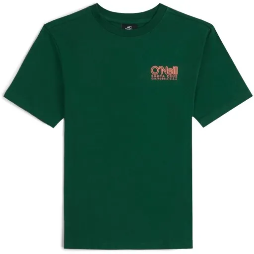 O'Neill ESSENTIALS CALI LOGO Chlapecké tričko, tmavě zelená, velikost