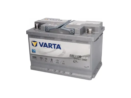 Autobaterie AGM VARTA START-STOP SILVER Dynamic 70Ah 12V A7 (E39)