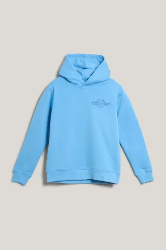 MIKINA GANT TONAL AS HOODIE DREAM BLUE