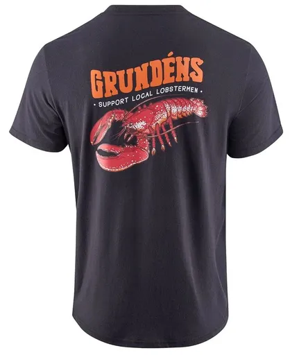 Grundéns tričko support lobstermen ss t-shirt black - xl