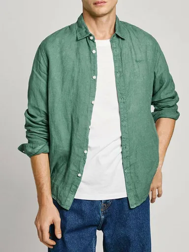 Pepe Jeans pánská zelená košile Arnau PM308844653 L