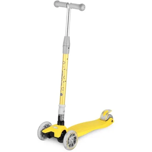 Spokey PLIER PRO Skládací dětská tříkolka, žlutá, velikost