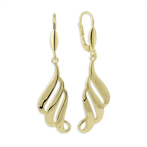 Soliter Originální pozlacené náušnice 431 001 02667 05