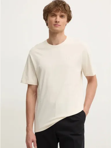 Pepe Jeans pánské krémové tričko PM509206804 L