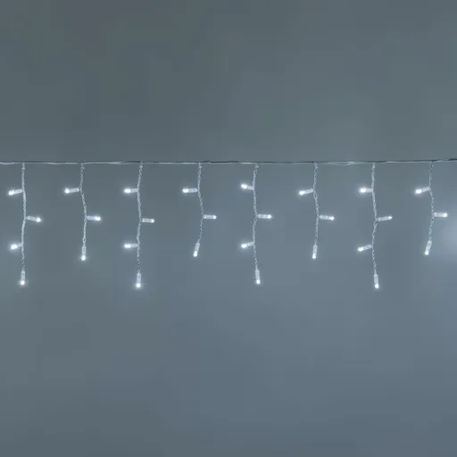 Xmas King XmasKing Flash LED krápník 3,2x0,4m 56 SUPER LED propojitelné PROFI 230V venkovní, studená bílá rampouchy