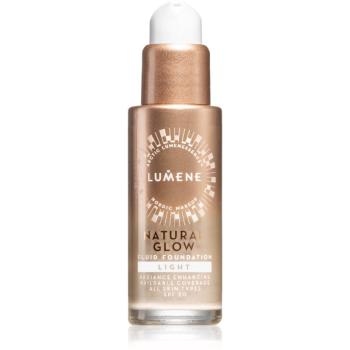 Lumene Natural Glow rozjasňující make-up pro přirozený vzhled SPF 20 odstín 0.5 Light 30 ml