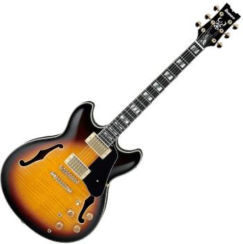 Ibanez JSM10-VYS Vintage Yellow Sunburst Semiakustická kytara