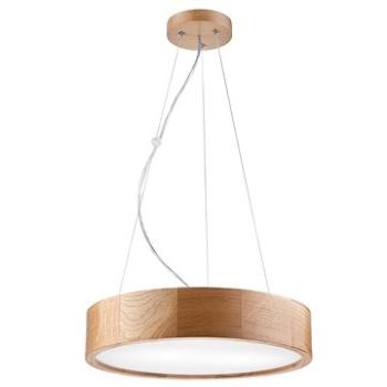 Lustr na lanku OAK 2xE27/60W/230V dub o 37 cm (112159)