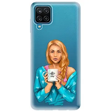 iSaprio Coffe Now - Redhead pro Samsung Galaxy A12 (cofnored-TPU3-A12)