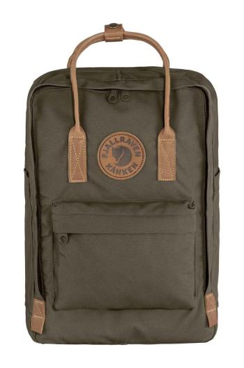 Batoh Fjallraven Kanken no. 2 Laptop 15 zelená barva, velký, hladký, F23803.633