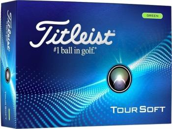 Titleist Tour Soft 2024 Green Golfové míčky