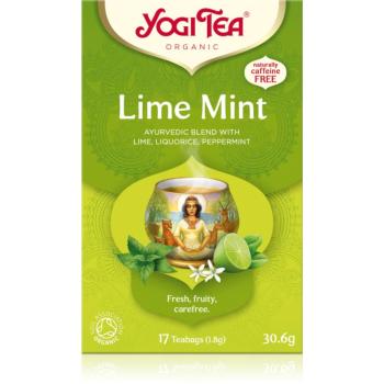 Yogi Tea Lime Mint BIO porcovaný čaj 17x1.8 g