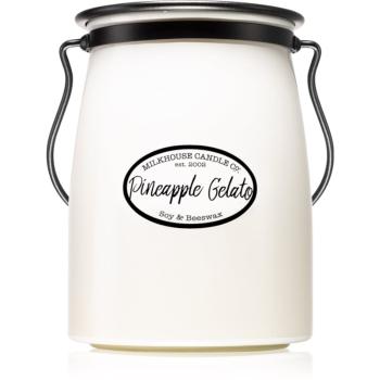 Milkhouse Candle Co. Creamery Pineapple Gelato vonná svíčka Butter Jar 624 g