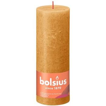 BOLSIUS rustikální sloupová medově žlutá 190 × 68 mm (8717847143013)