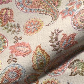 Dekorační látka GOBELIN Indian Paisley Tapestry