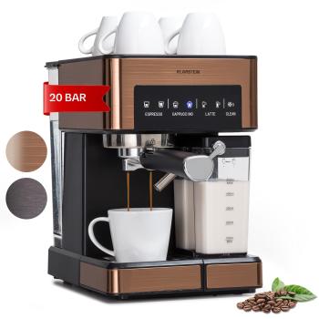 Klarstein Arabica Comfort, espresso kávovar, 1350 W, 20 bar, 1,8 l, dotykový displej