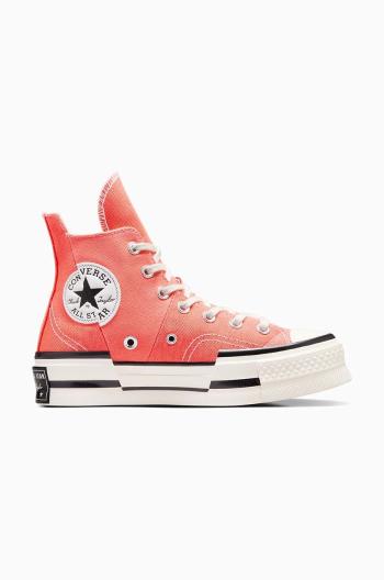 Kecky Converse Chuck 70 Plus dámské, oranžová barva, A06432C