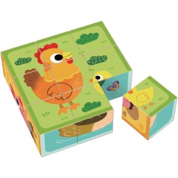 2Kids Toys Wooden Blocks Farm kostky ze dřeva 12 m+ 9 ks