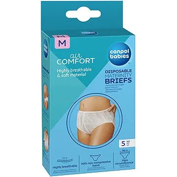 Canpol babies Jednorázové kalhotky M, 5ks (5903407095981)