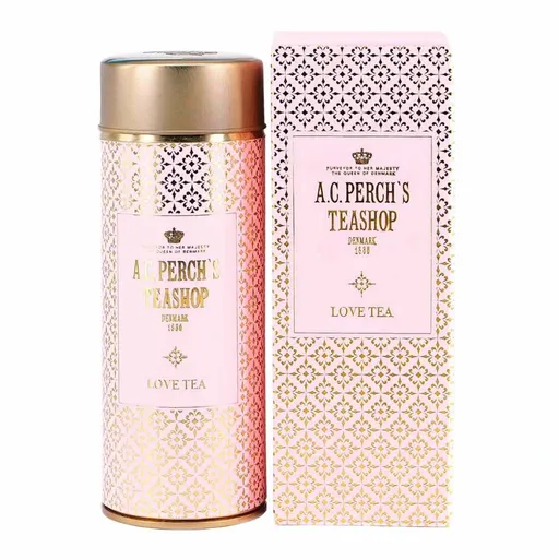 Bílý čaj ICONICS LOVE TEA 50 g, plechovka, A.C. Perch's Thehandel