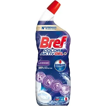 Bref Excellence Gel Color Aktiv+ WC čistič 100% ochrana před nečistotami 700ml (9000101311174)