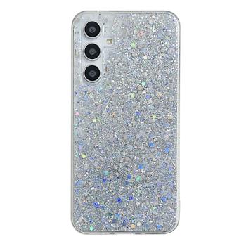 GLITTER ochranný obal Samsung Galaxy A15 / A15 5G strieborný