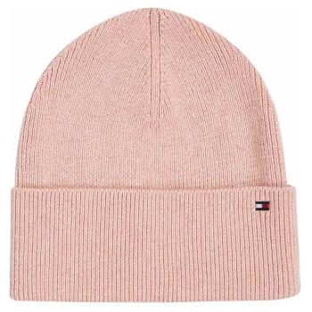 Tommy Hilfiger dámská čepice AW0AW13819 TMF Sepia Pink Melange