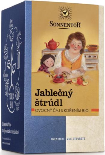 Jablečný štrúdl (čaj bio, ovocná směs s kořením, porcovaný, 45 g)