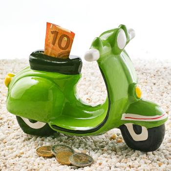 Persely „Scooter”