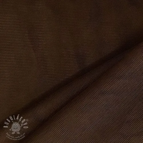 Tyl na TUTU chocolate 160 cm