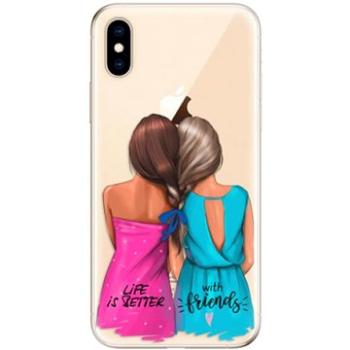 iSaprio Best Friends pro iPhone XS (befrie-TPU2_iXS)