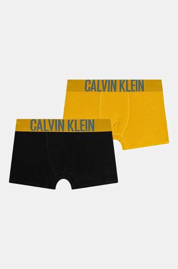 Dětské boxerky Calvin Klein Underwear 2-pack oranžová barva, B70B700488