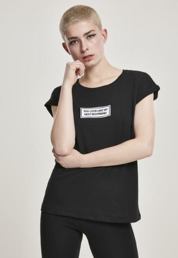 Mr. Tee Ladies Next Boyfriend Tee black - XL