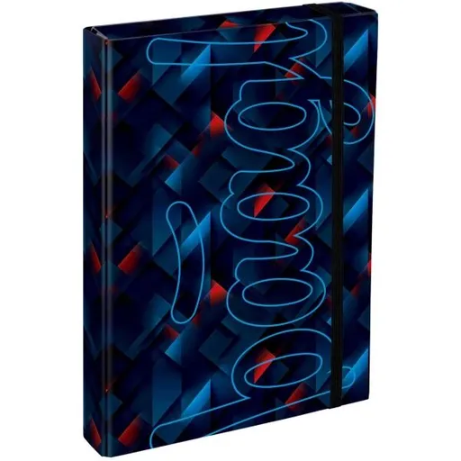 BAAGL JUMBO INDIGO Desky na školní sešity A4, tmavě modrá, velikost