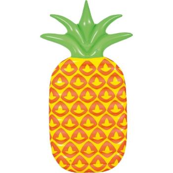 HS Sport GIANT PINEAPPLE Nafukovací lehátko, žlutá, velikost