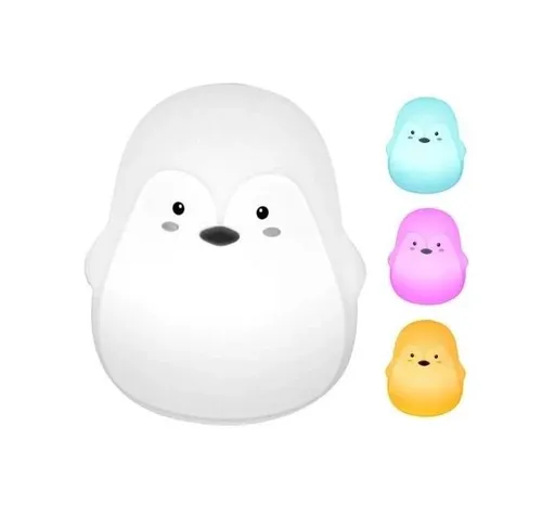 Rabalux Dětská LED RGB nabíjecí lampička Baloo tučňák 0,4W 5410