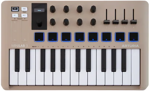 Arturia MiniLab 3 Champagne