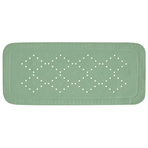 Spirella Protiskluzová podložka do vany ALASKA, zelená, 91 x 36 cm