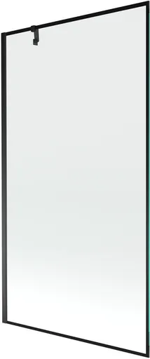 MEXEN/S Next vanová zástěna FIX 100 x 150, černá dekor, černá 895-100-000-00-70-70