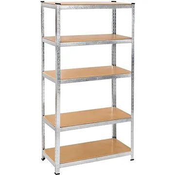 Dílenský regál s 5 policemi 150 kg (401493)