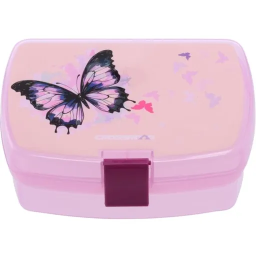Crossroad LUNCH BOX Svačinový box, růžová, velikost