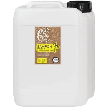 TIERRA VERDE březový šampon s vůní citronové trávy 5 l (8595691810370)