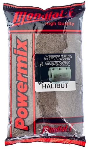 Mondial F Krmítková směs Powermix Method & Feeder 1kg - Halibut,Mondial F Krmítková směs Powermix Method & Feeder 1kg - Halibut