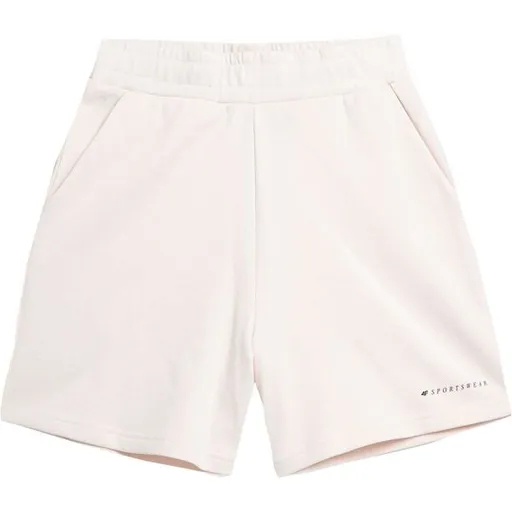 4F SHORTS CAS W Dámské šortky, béžová, velikost