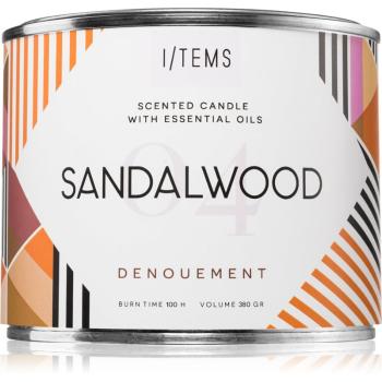 I/TEMS Essential Outdoor Sandalwood venkovní svíčka 380 g